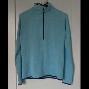 Under Armor blue top!